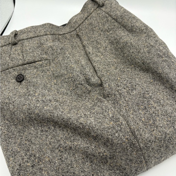 Saks 5th Avenue Wool Cashmere Pants straight leg Women's 2 Gray tailored refined - Picture 12 of 13